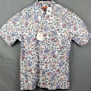 NWT Aquaculture Tori Richard Button Down Medium M
